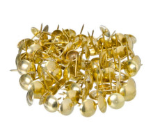 Гвозди декоративные усиленные золото (100 шт)