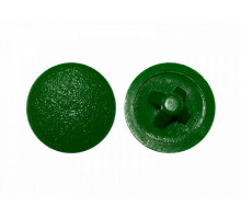 Заглушка под саморезы PH2 зеленая (100 шт)