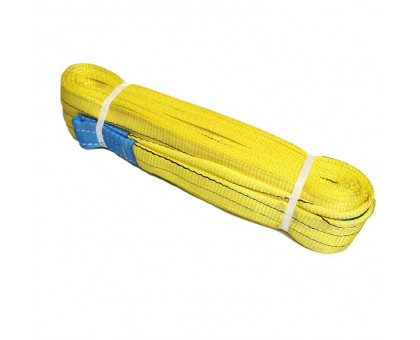 Текстильный петлевой строп СТП (жёлтый) г/п 3т 5 м