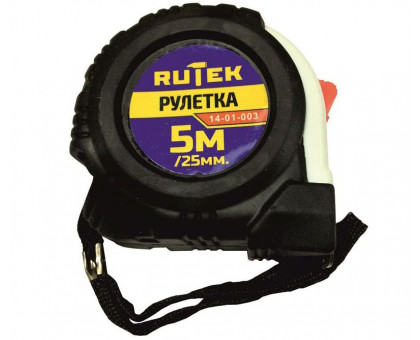 Рулетка карманная PLUS (5м х 25мм) RUTEK