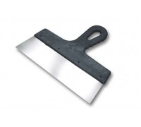 Шпатель - лопатка Bohrer 100 мм (нержавеющая сталь 0,5 мм, пластмассовая ручка)