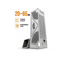 Линейка сварщика строительная угловая 3D 20-65 мм